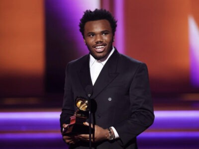 Baby Keem at the 64th Grammy Awards